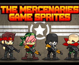 The Mercenaries - Game Sprites
