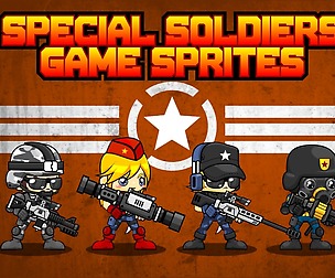 Special Soldiers - Game Sprites