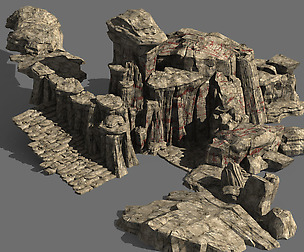 Terrain-Mountain-Stone-Stairs 30