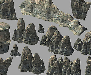 Terrain-Mountain-Stone Mountain 0741
