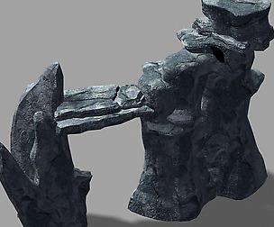 Terrain-Mountain-Stone Mountain-Shimen 07