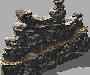Terrain-Plank Road-Wooden Bridge 32