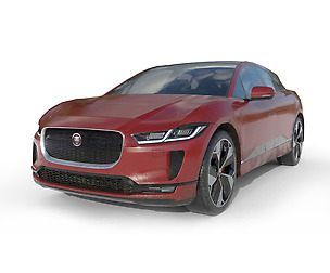Jaguar I-pace 2021 LOW POLY