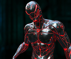Large Nano-Cyborg