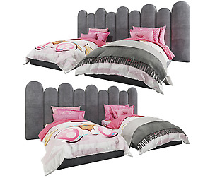 Bed Aster Double Baby Bed