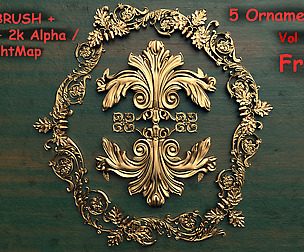 Fred's (Free) 5 Ornament Brush Vol 2.5