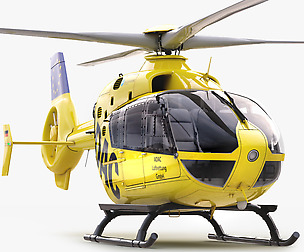 Eurocopter EC 135 Emergency Helicopter