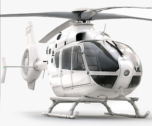 Eurocopter EC 135 Generic White