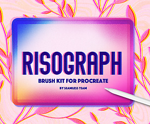 RISOGRAPH BRUSH SET FOR PROCREATE