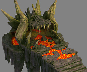 Devil Dragon Hall-Dragon Head Mountain