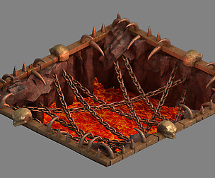 Devil Dragon Temple-Hollow Lava