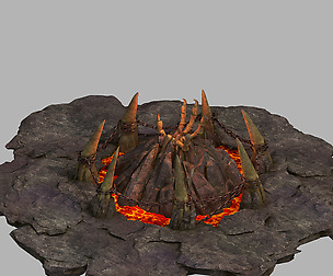 Devil Dragon Temple-Disc Mountain