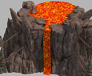 Lava-Waterfall 01