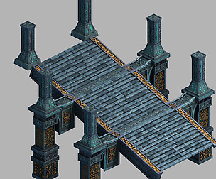 Dragon Fortress-Stone Stairs