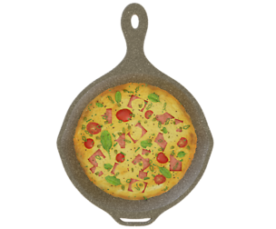 Omlette cartoon food-omlette only