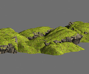 Grassland-Vegetation-Grass and Rock 05