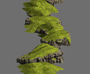 Grassland-Vegetation-Grass and Rock 08