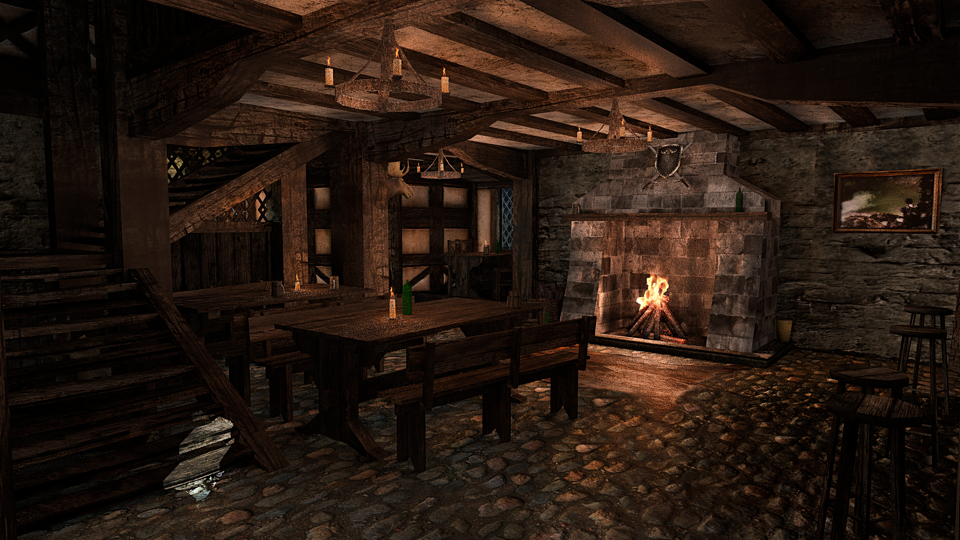 Beat Sounds 3d Fantasy Tavern Interior And 39 Props Wallpaperlist