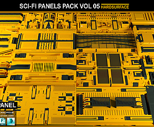 sci-fi panel pack vol 05