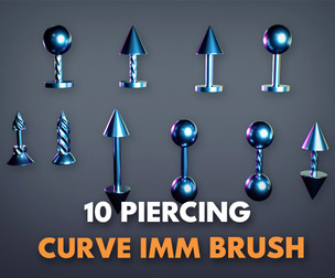 🤘  Piercings ZBRUSH BRUSH IMM [🔩]