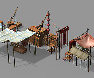 Song dynasty-props-furniture