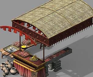 Song dynasty-props-mutton skewers