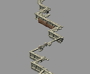 Song dynasty-terrain-stairs