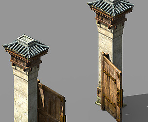 Song dynasty-East City-Gateway