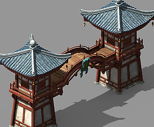 Song dynasty-East City-Gate Building