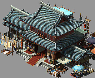 Song dynasty-dongshi-calligraphy and painting shop