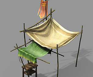 Song dynasty-Tent next to the furniture store 001