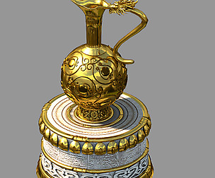 Song dynasty-metal sculpture 010