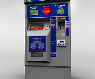 Bus ticket machine