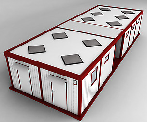 Container Double Shipping House