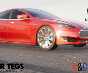 Tesla Model S for UE4