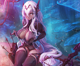 Cyber Dark elf | NSFW Full Pack