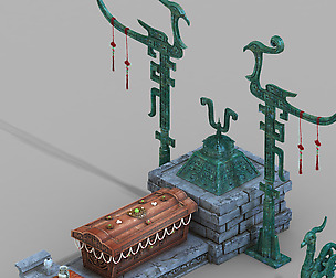 Underground Palace-Bronze-Tomb 67