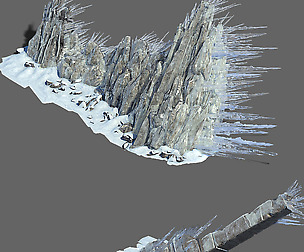 Map-Big Stone Stele-Extreme Cold-Stone Mountain 12