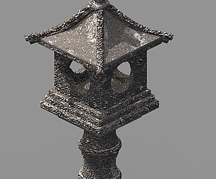 Ancient Architecture-Scenery-Small Stone Lamp 41