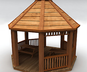 Garden gazebo