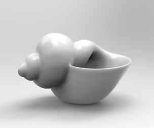 Clamshell Geometric Succulent 3D Printing Planter