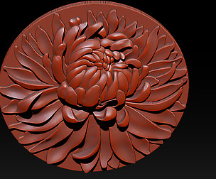 Chrysanthemum pendant jewelry