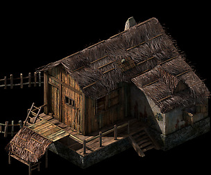 Beach-Coast-Fishing Village Hut 12