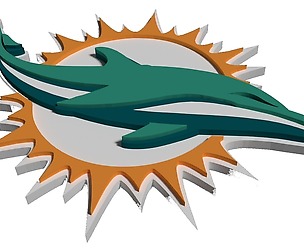 Miami Dolphins logo alone