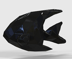 Angelfish - Ocean Charm Origami Printing Pendant