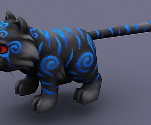 funny cat black cartoon