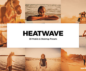 20 Heatwave Lightroom Presets and LUTs