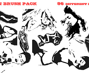 Human Photoshop Brushes