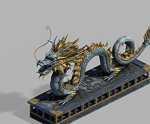 Imperial City-Shabak-Dragon Carving 02