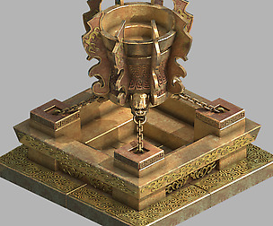 Royal Palace-Shabak-Golden Tripod